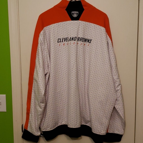 Cleveland Browns Reebok NFL Equipment Jacket - Picture 5 of 6
